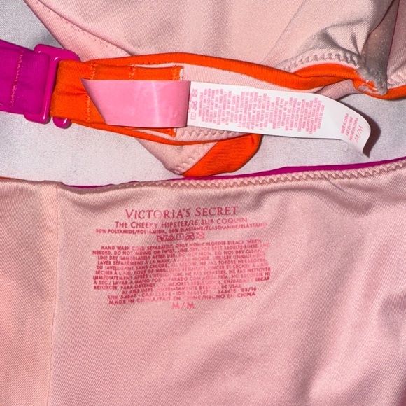 Victoria secret- Pink and Orange Bikini Set- both size medium - Picture 3 of 4